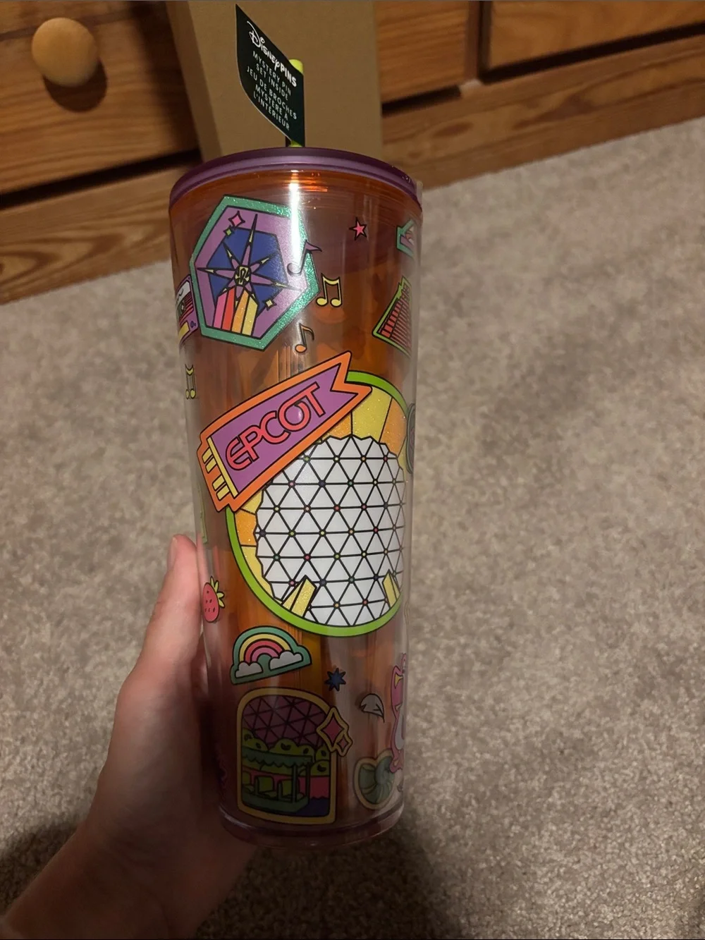 Starbucks Disney Epcot Tumbler